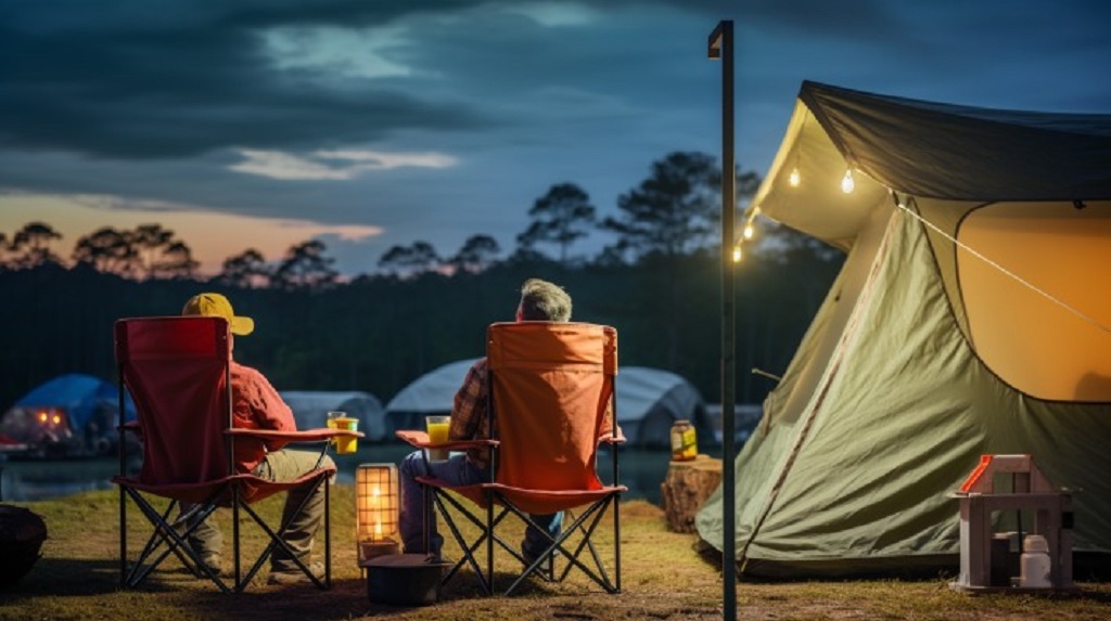 What is the first thing to consider in a camping trip