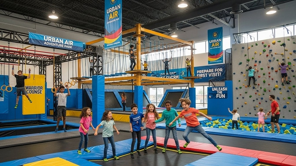 Are Urban Air parks suitable for kids under 5