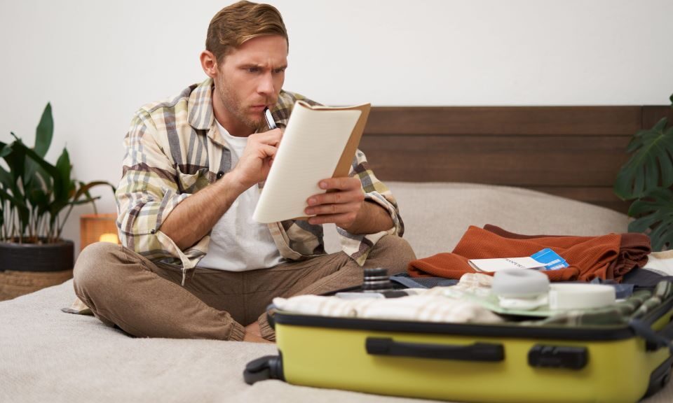 Illustration of planning and preparing for long-term travel adventures in 2026.